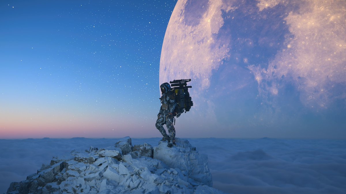 RedBro_'s tweet photo. ⏳☁️🌗

#DSPhotomodeCP_Sep
#DeathStranding
#DeathStranding2 https://t.co/oNyaA6bPUt