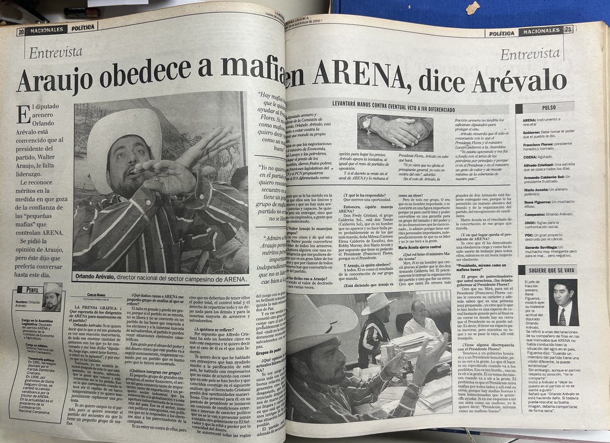 “Antes no decías nada…”, dicen los que se jactan de que nunca han leído periódicos.
