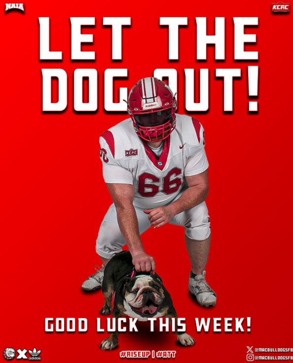 Thank you <a href="/MACBulldogsFB/">McPherson Football</a> <a href="/MikeGant99/">Mike Gant</a> <a href="/CoachLeppke/">Mitch Leppke</a> <a href="/CoachJFisc/">Coach Fiscus</a>