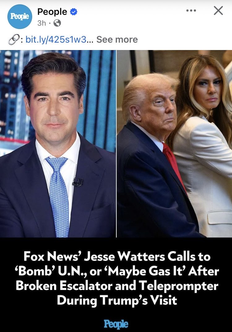 Zoe_StopTheHate's tweet photo. Hold #BrendanCarrFCC accountable for #JesseWaters violent rhetoric and #GregGutfeld. #NYPD be on alert for any violence against the United Nations. Declare #FoxNetwork a terrorist group sanctioned by #Trumpadministration. https://t.co/cBqiaV246X