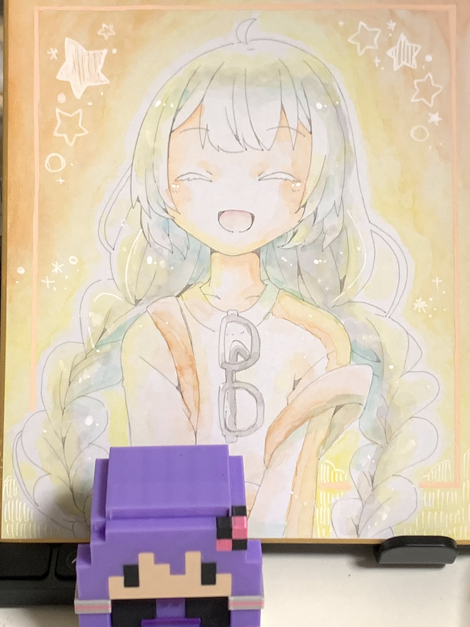 ✴︎ ご予約品 ✴︎　　イラスト　色紙 グッズ-色紙】プロジェクトセカイ カラフルステージ！ feat