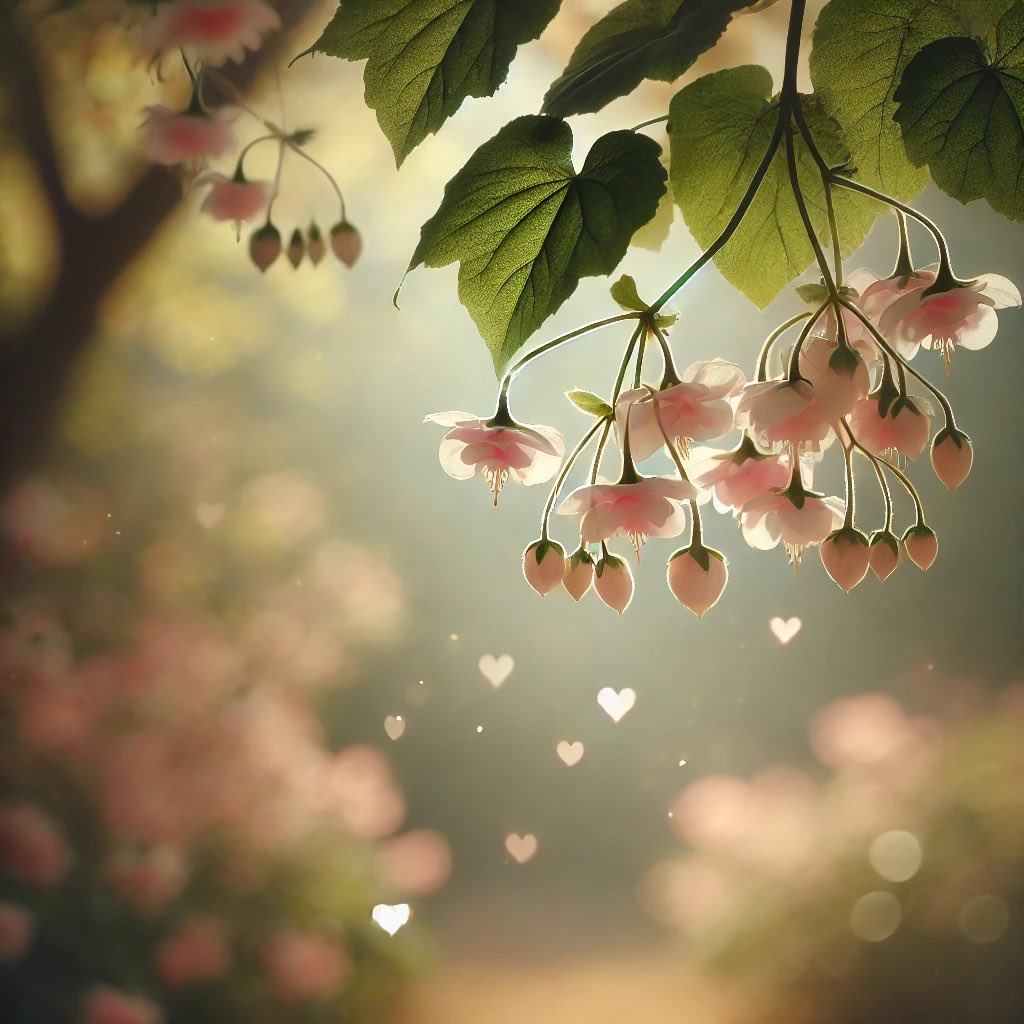 🌱9月25日　お誕生花×ハッピーマネー🌱

本日お誕生日の方、おめでとうございます！

🌸本日のお誕生花は「シュウカイドウ（秋海棠）」
🌿花言葉は「片想い」「繊細」「可憐」
＊＊＊

淡いピンクの花をうつむくように咲かせるシュウカイドウは、奥ゆかしくも美しい存在です。