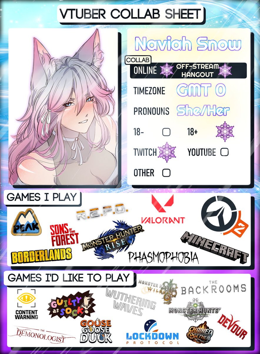I got a collab sheet now☺️

Hopefully i'm able to meet some new amazing people💖

Art - <a href="/SolisAfterDark/">𝐅𝐚𝐭𝐡𝐞𝐫 𝐒𝐨𝐥𝐢𝐬 🖤🫀</a>
Editing - <a href="/celastrian/">Celastrian</a>