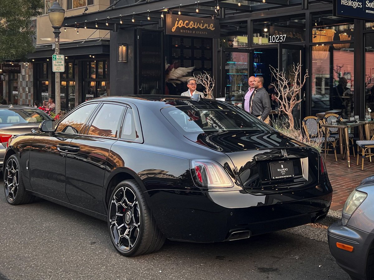RollsRoyceNW's tweet photo. A private evening with Rolls-Royce Motor Cars Seattle at #Jocovine Bistro, Old Bellevue. We extend our thanks to our distinguished guests whose presence made the occasion a celebration of heritage, artistry, and the Spirit of Rolls-Royce.

#RollsRoyce #Seattle https://t.co/J5Pq6o0uAz