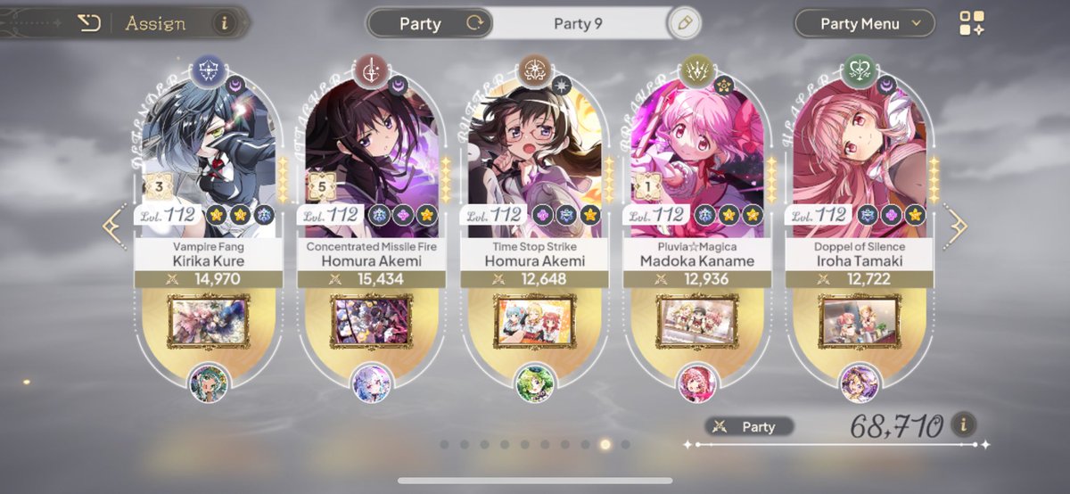Homu_Of_Time's tweet photo. ⌚️ Well then… 
The last thing I expected was for this team here to one try everything up to and including Witch of Good Fortune.

Literally threw it together and was prepared to suffer a loss and make a new team for Good Fortune.

Was also so funny to see Homura getting 8 turns. https://t.co/rIdGRRFs9Y