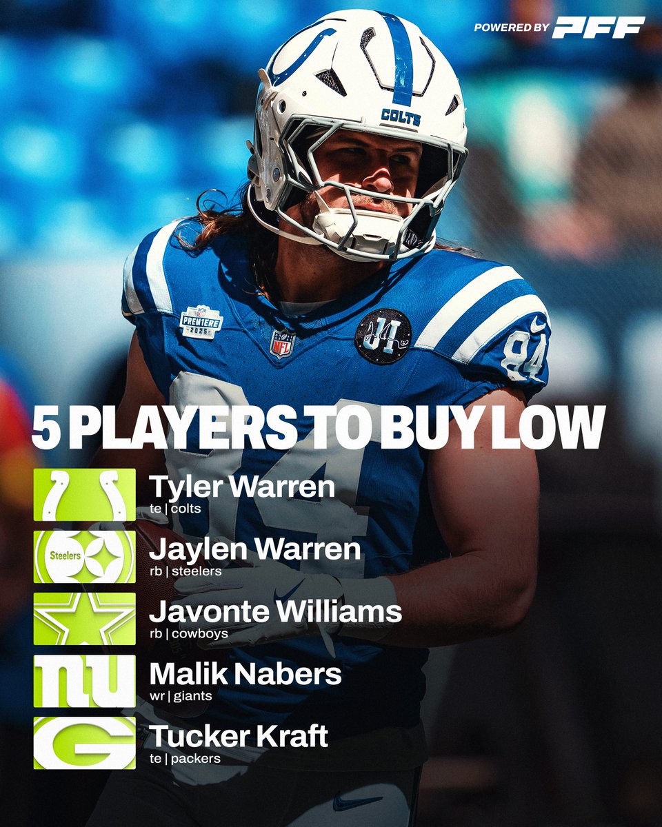 PFF Fantasy tweet media