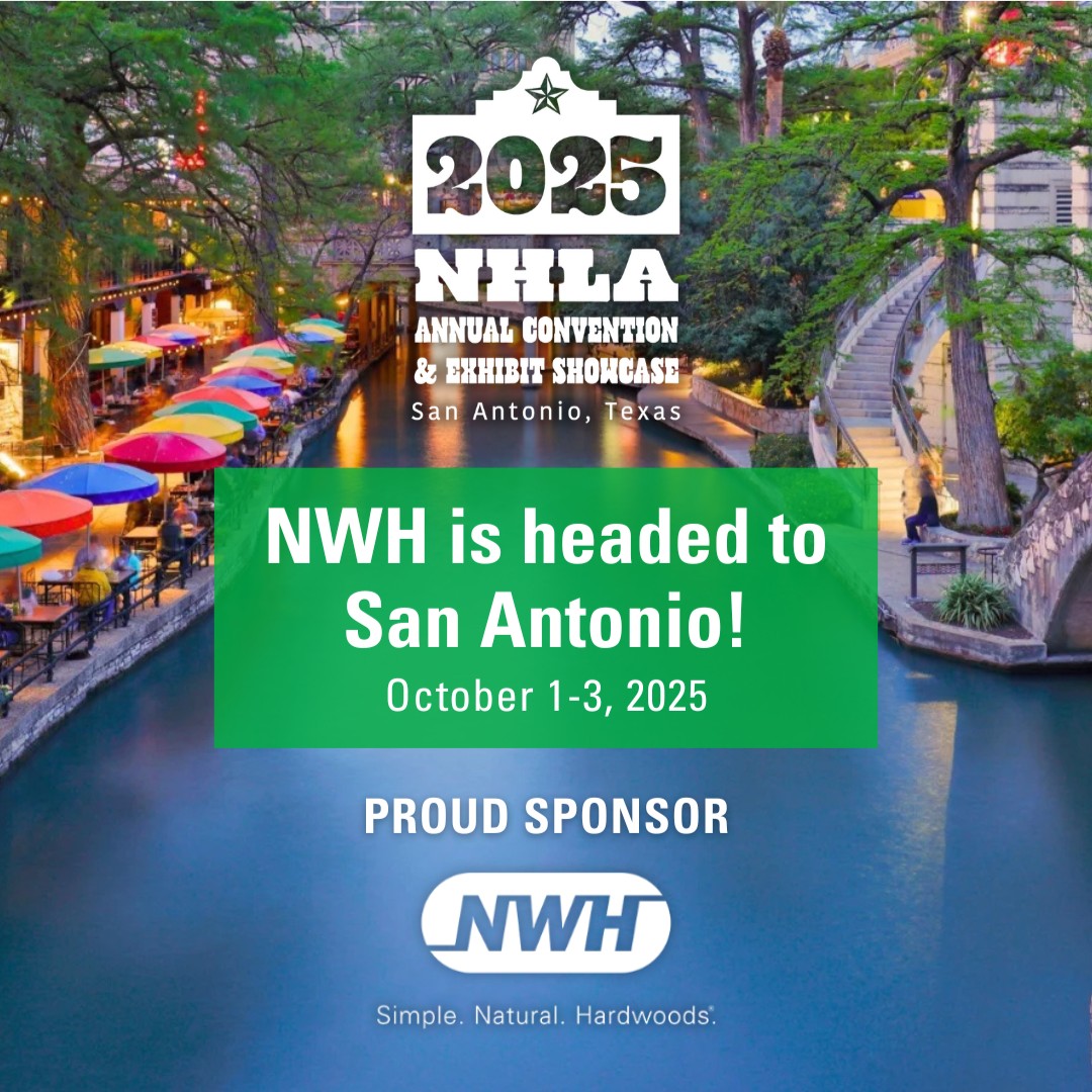 Join us at #NHLAConvention2025 to connect with industry leaders and explore where hardwoods are headed next.

🤠 NWH is proud to sponsor the Western Night Networking Reception on 10/2. Saddle up for an evening of fun, great food, and lively conversation!

@nhla_official #NHLA2025