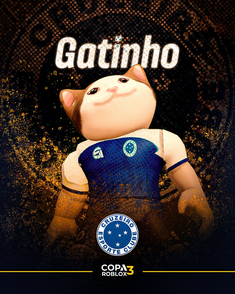 Copa_Roblox's tweet image. Gatinho é do CRUZEIRO! 🦊 #CopaRoblox
O maior rivar do cachorrão agora é jogador do Cabuloso!
