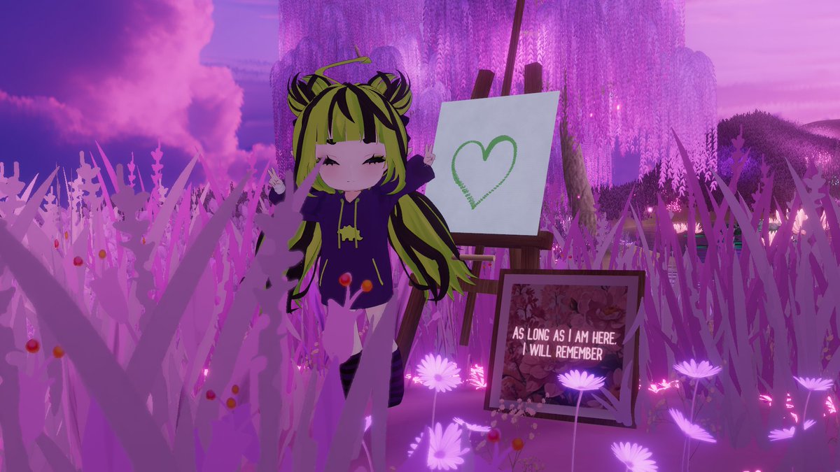 💚💜
#VRChat