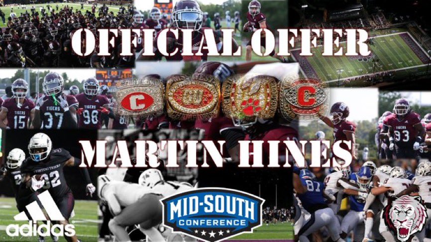 martinhines_'s tweet image. After a great visit an conversation with @CoachRussCville I am blessed to receive a offer for the university of campbellsville @MooreMustangFB @Moore_Athletics @1_McKay_2 @LippertScouting @PrepRedzone