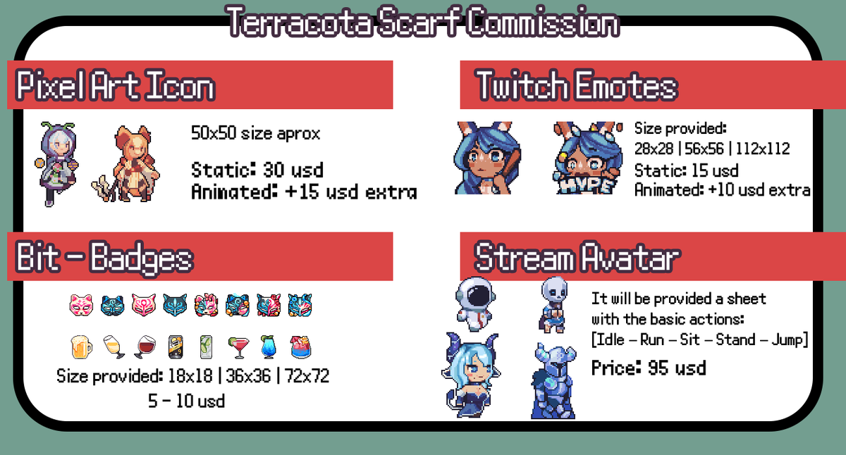 TerracotaScarf's tweet photo. [EMERGENCY COMMISSION]
[2 Slots]

Something came up and I just opened 2 slots! 
You can help by 🩷 + Sharing! 

Thank you so much! https://t.co/Qo8hep7qVC