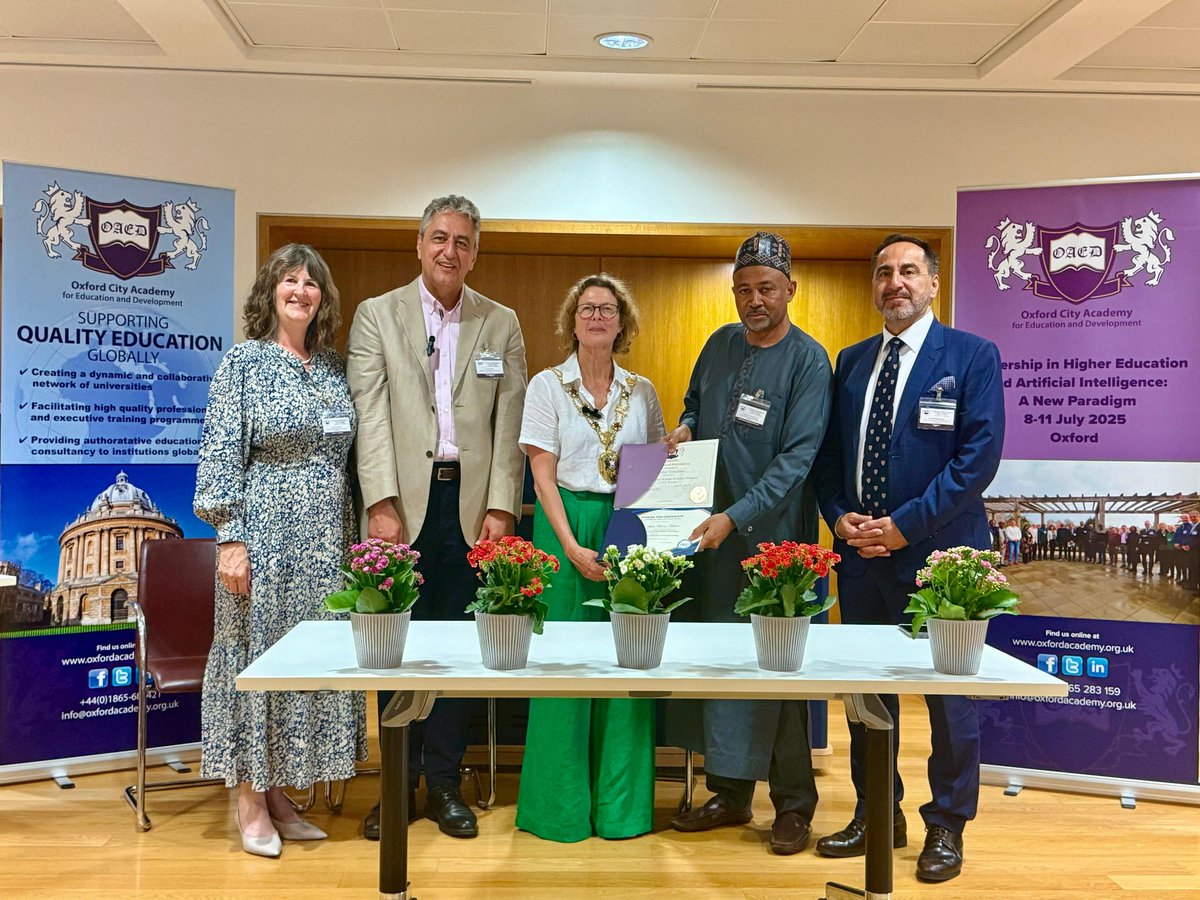 Certified AI user by University of Oxford. Thank you