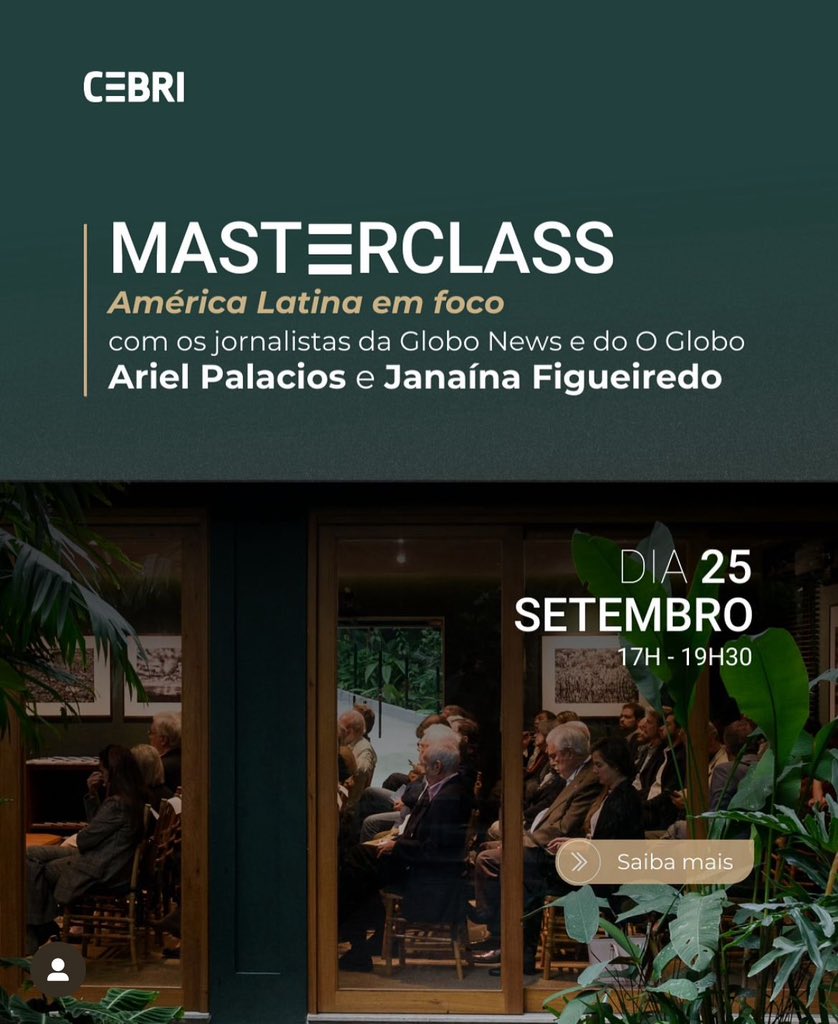 Pense num papo interessante sobre a sempre animada América Latina. Aula dos amigos <a href="/arielpalacios/">Ariel Palacios</a> e <a href="/janafig/">Janaína Figueiredo</a>