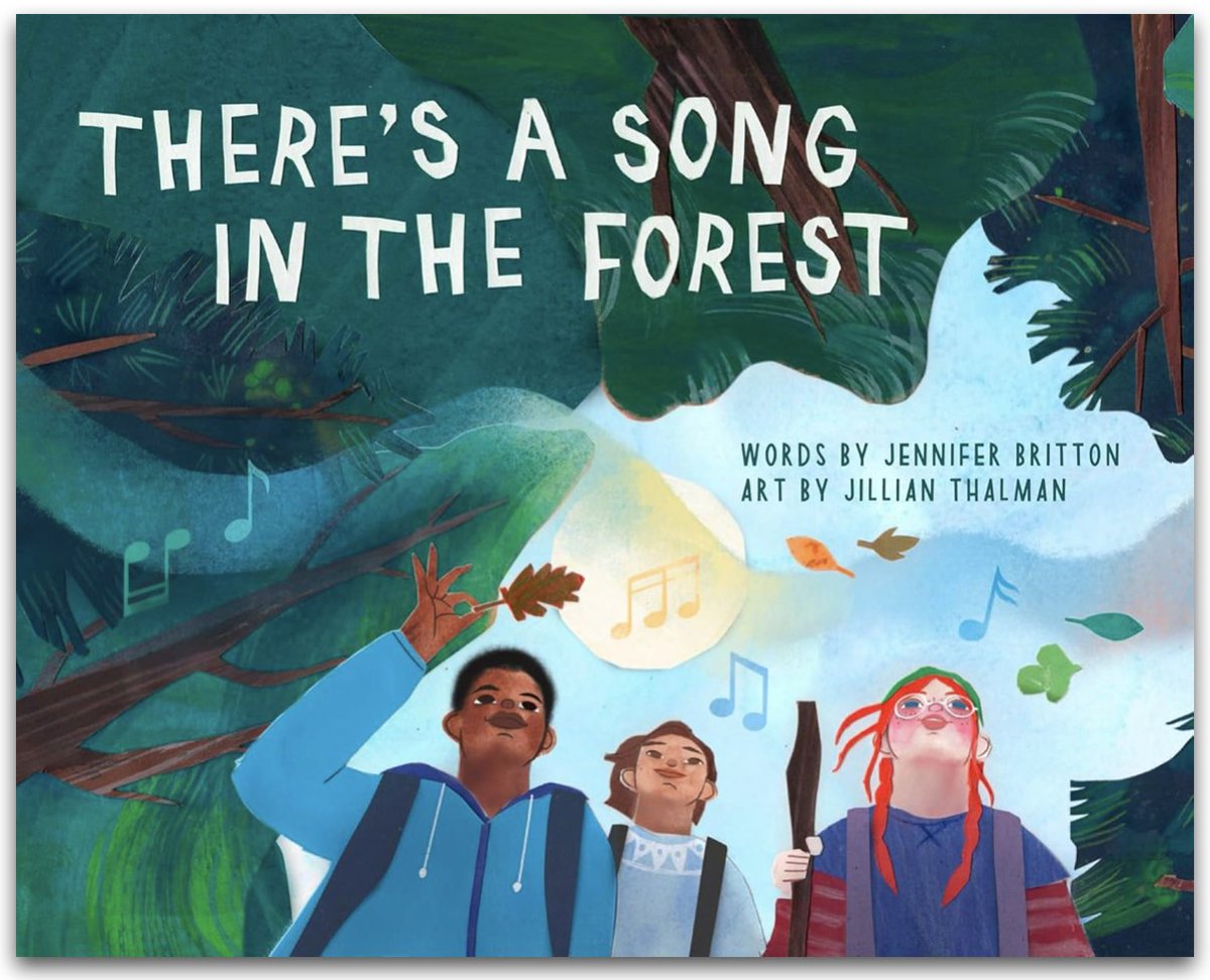 Thanks <a href="/NimbusPub/">Nimbus Publishing</a> for sharing this new #picturebook THERE'S A SONG IN THE FOREST by <a href="/jenniferbritton/">Jen Britton</a> &amp; Jillian Thalman. I know there's #music but I get the calm that comes from listening and just being there. #mindfulness canlitforlittlecanadians.blogspot.com/2025/09/theres… #CankidLit