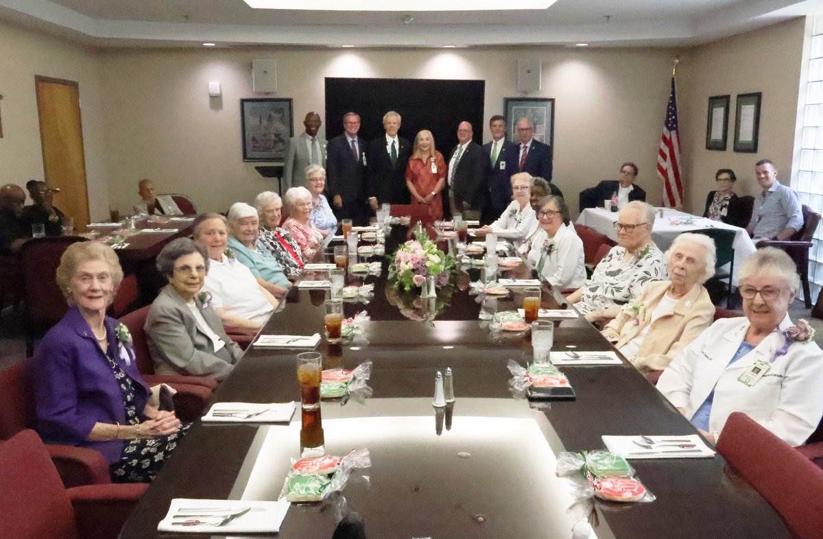 We wish all of our wonderful Sisters of Mercy a joyous Mercy Day! We were honored to treat our Sisters to a luncheon yesterday to celebrate the founding of their order.