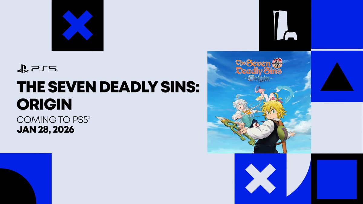 Seven deadly Sins Origin Jan 28, 2026 PS5 From Sony State Of Play
#SevenDeadlySins #Sds