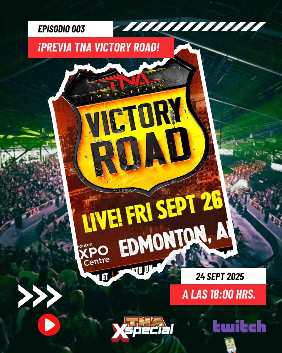 EN VIVO CON EL #TNAXspecial 

▶️: youtube.com/live/NhThg0pzA… 

#Podcast #EnVivo #LuchaLibre #TNAWrestling #TNAVictoryRoad