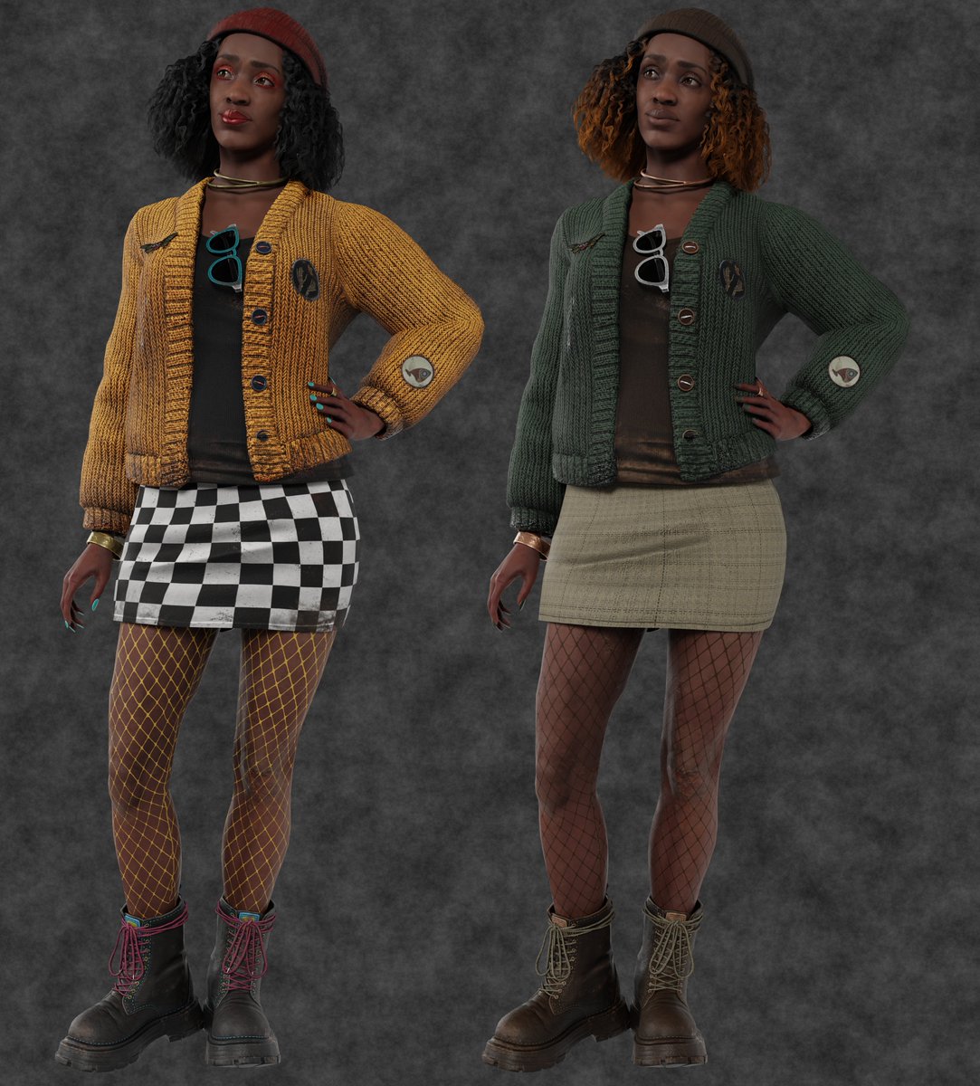 Made a little recolor of Orela's upcoming Autumn Fashion outfit