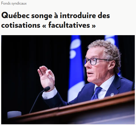 iedm_montreal's tweet image. Lorsque les travailleurs acceptent de céder une part de leurs salaires à un syndicat, ils s'attendent à ce que ces fonds soient utilisés pour défendre leurs intérêts. Malheureusement, une part est aujourd'hui utilisée pour défendre la cause du jour de la gauche, au lieu de…