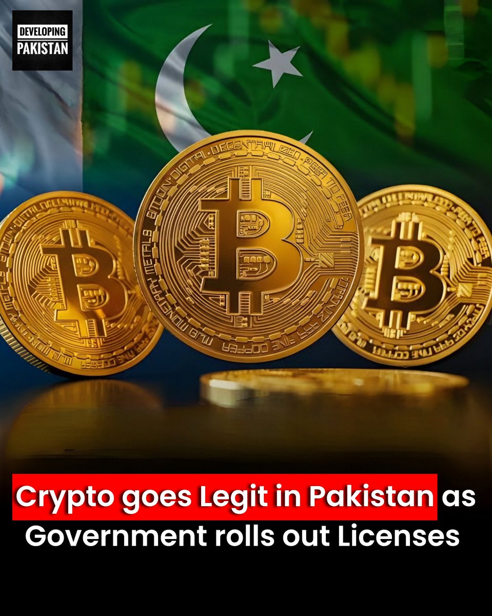 #Pakistan has formally launched the #licencing process for #cryptocurrency exchanges, marking a key milestone for the country’s digital finance sector. 

The Pakistan Virtual Assets Regulatory Authority has invited global crypto service providers to apply for licences to operate