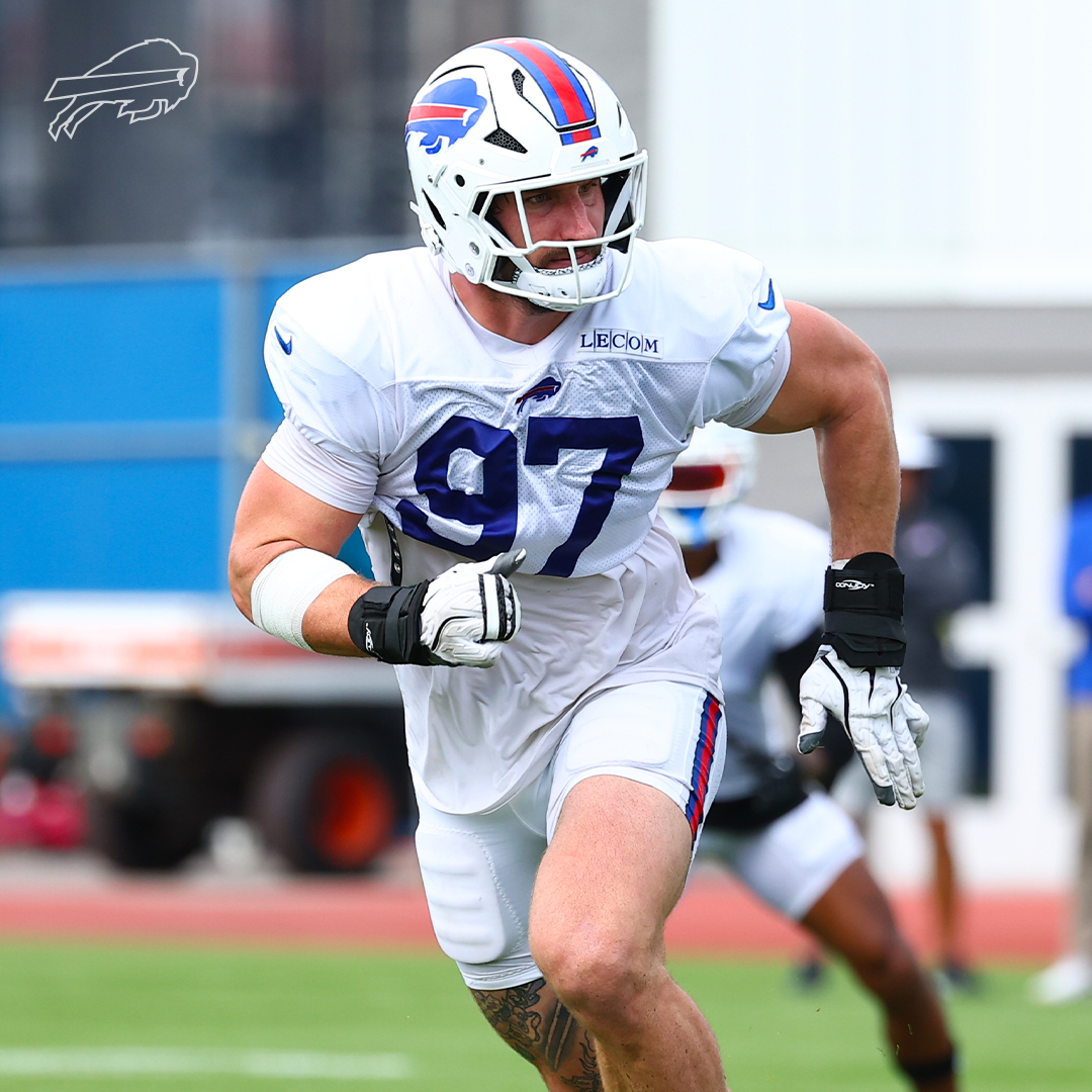 BuffaloBills's tweet photo. Rested &amp; ready. 😏

@KaleidaHealth | #BillsMafia https://t.co/COnbEh9Nk9