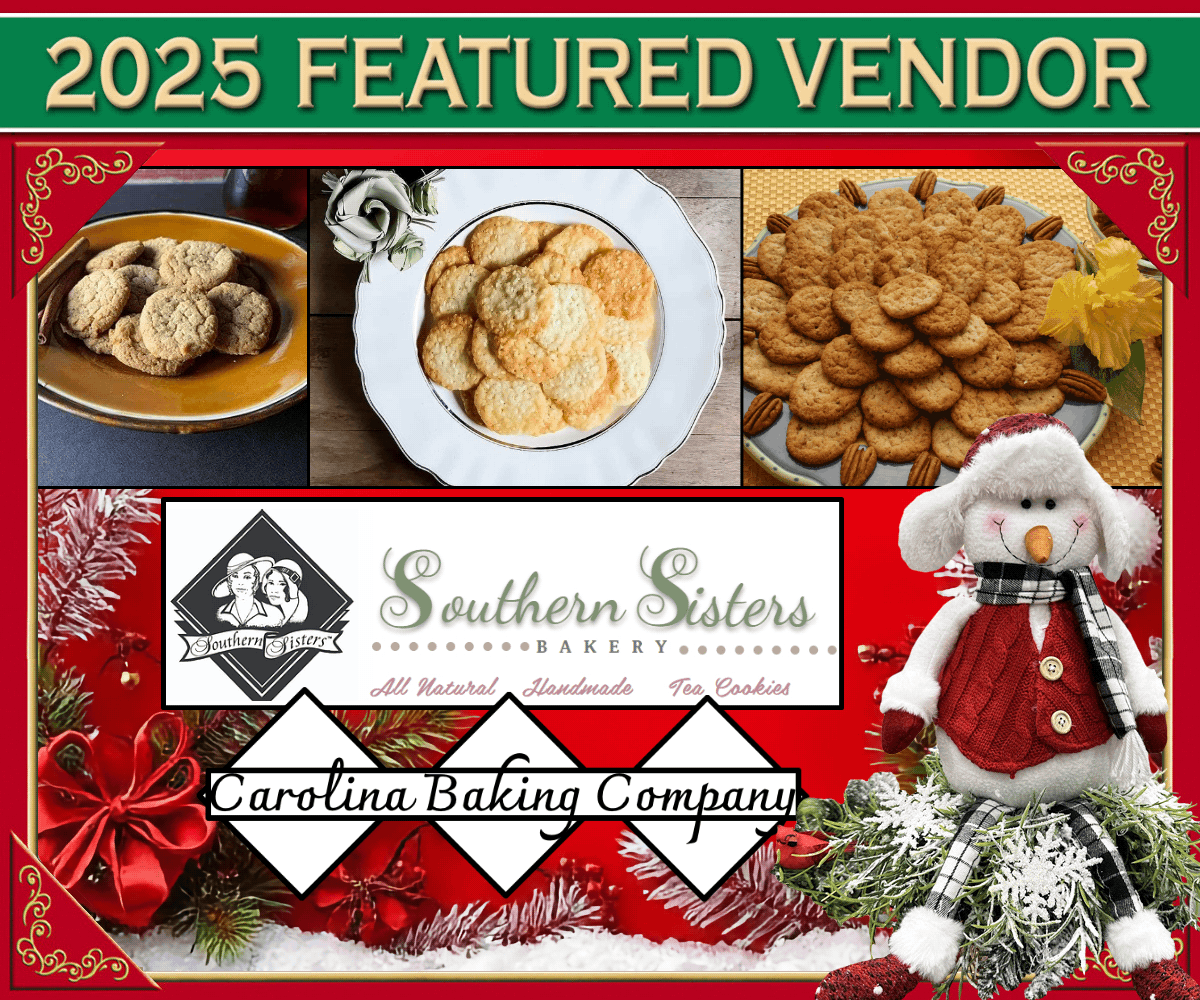 dickensshow's tweet photo. Visit our booth at the Dickens Christmas Show for delicious homemade Southern Style cookies.                                                                                                https://t.co/t7cFfM9axB https://t.co/0jxPyE6LLk