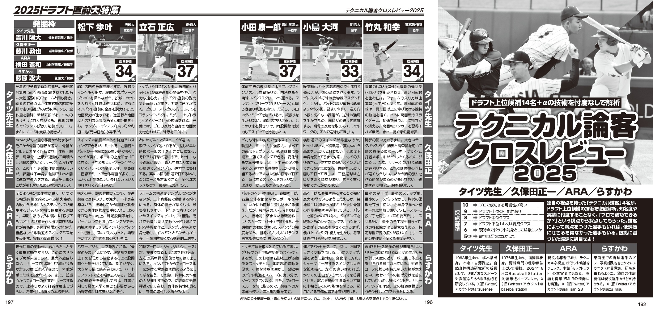 野球太郎No.056 2025ドラフト直前大特集号』9月29日発売！NPB