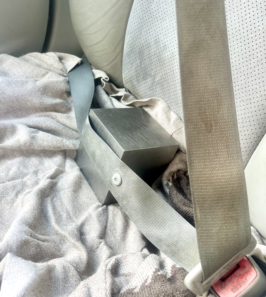 Almost forgot it was bring your 45 pound tungsten cube to work day 🥳🥳