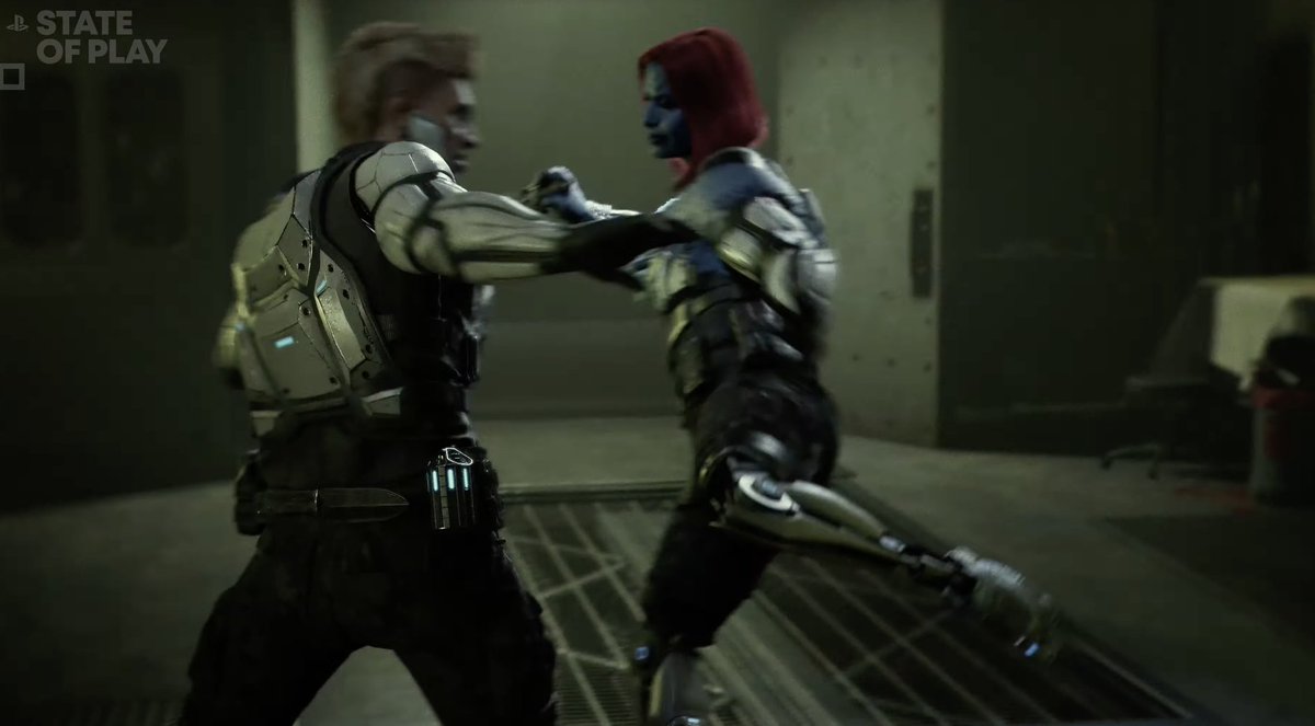 Mystique will be in Insomniac's Wolverine. #StateOfPLay