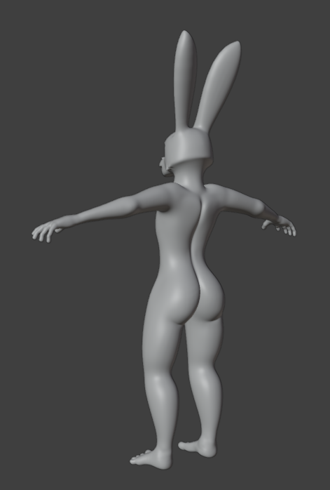 WIP Sculpt of Skye's Redesign so far...