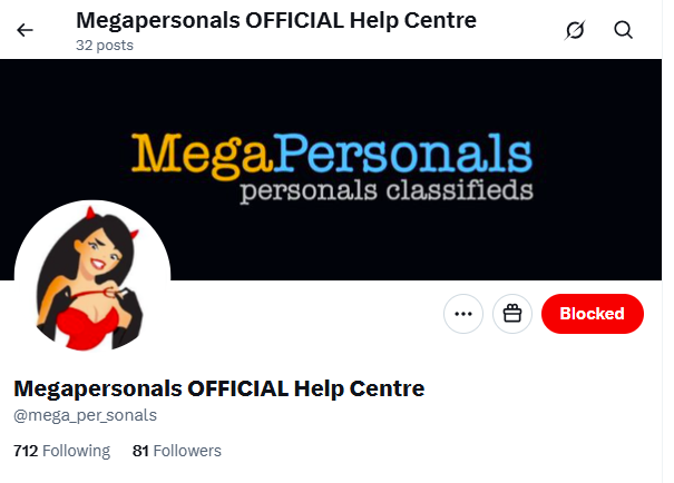 This SCAM account reposts us and pretends to be us.