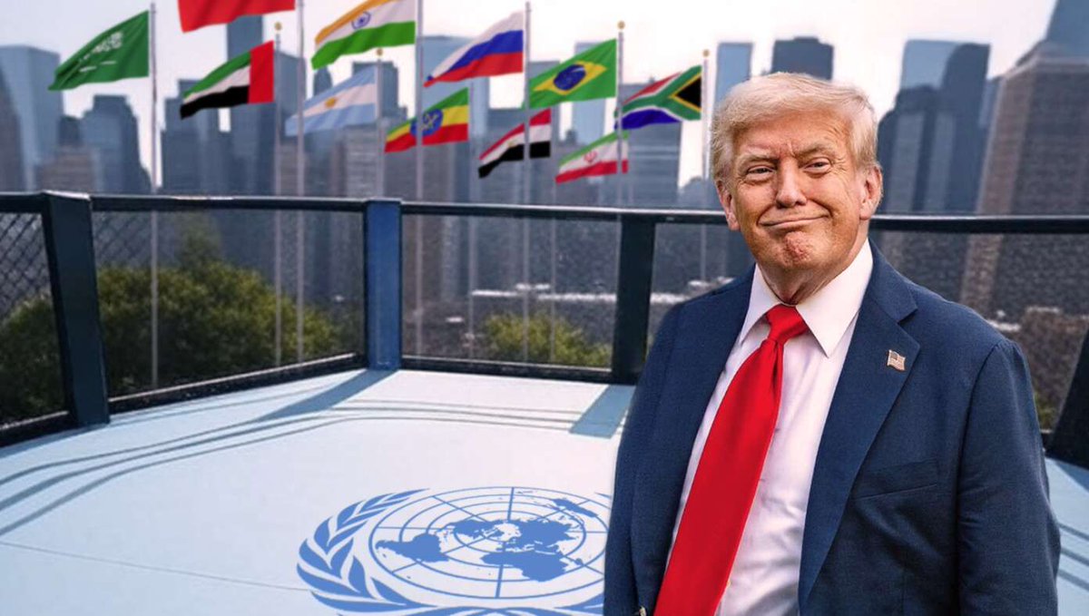 TheBabylonBee's tweet image. More Winning: Trump To Demolish UN Building And Replace With UFC Arena buff.ly/HLZxAts