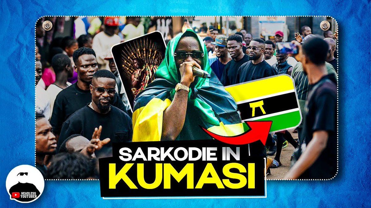 Sarkodie takes over Kumasi 

youtu.be/jD696r85tEg