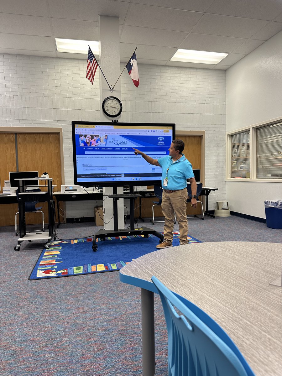 MveLibrary's tweet image. Training on Texquest digital resources! Kinder teachers can walk away with wonderful resources!@TexQuest @GLuceroTech @EdTech_ObeOne @adecantu7 @JDavisMVE @es_regarrido
