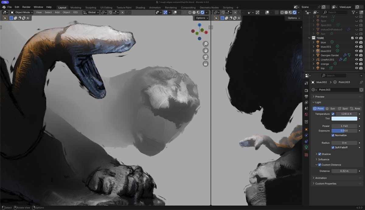 arpeegee's tweet photo. really amazed with what you can do with compositing in blender, just couldn't stop this session 😤 https://t.co/xBWHa7SzcG
