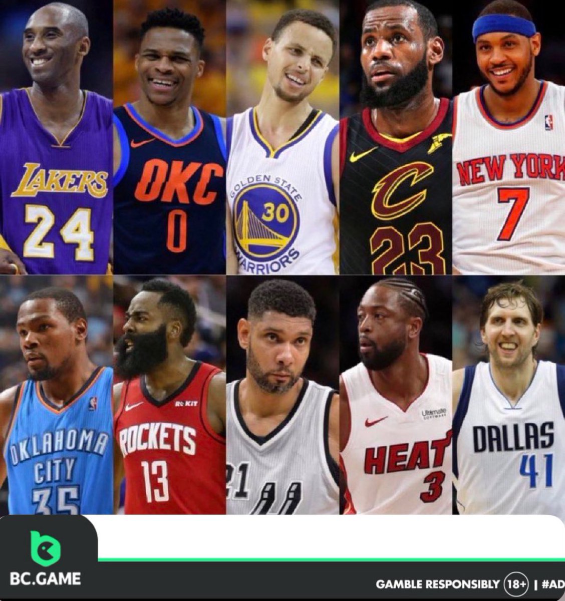 Shoutout to these guys for making the 2010s a great time 🔥