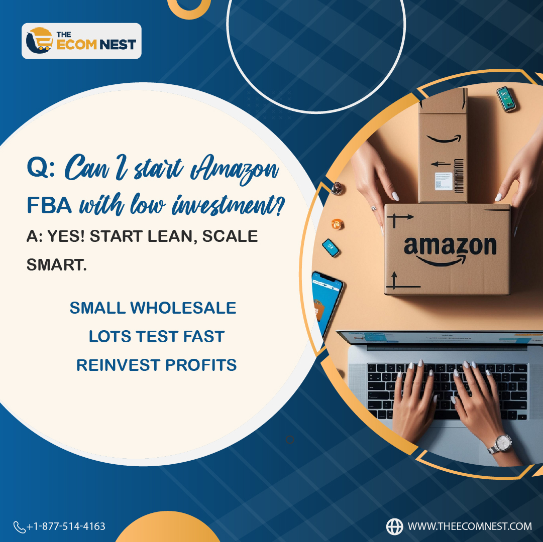 theecomnest's tweet image. Starting FBA doesn’t require $10,000. 
You can begin small, validate products, and scale step by step. 

Want to know the exact strategy? DM us FBA STARTtoday.

#AmazonFBA #EcommerceFAQ #TheEcomNest