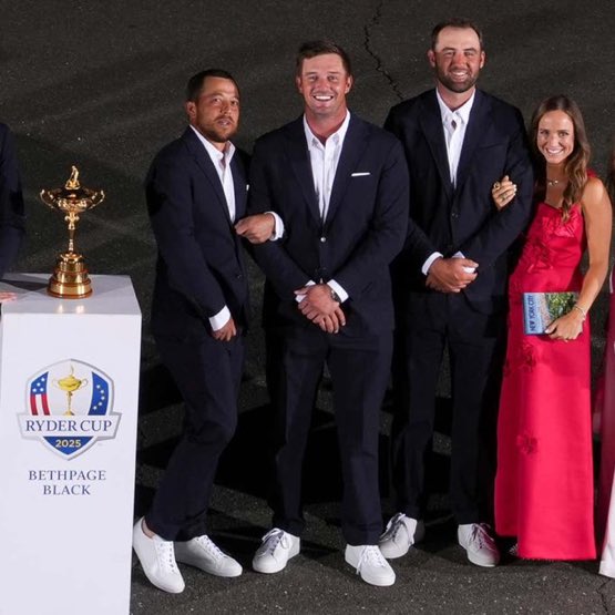 Me with bro when the parlay he gave me hits😉

Ryder cup is going to be crazy❗️❗️❗️