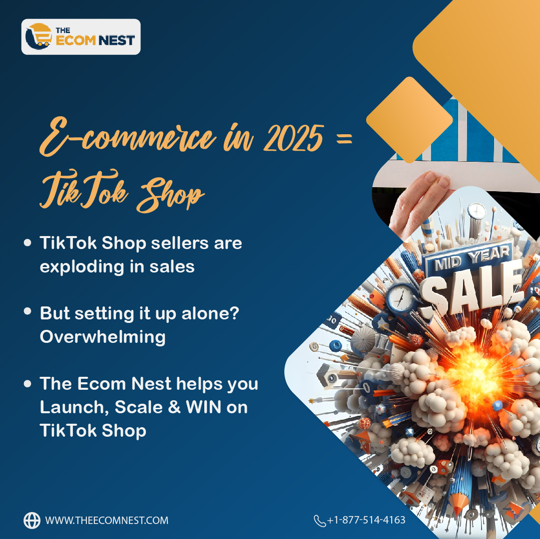 theecomnest's tweet image. DM us ‘TIKTOK’ to start your journey today.