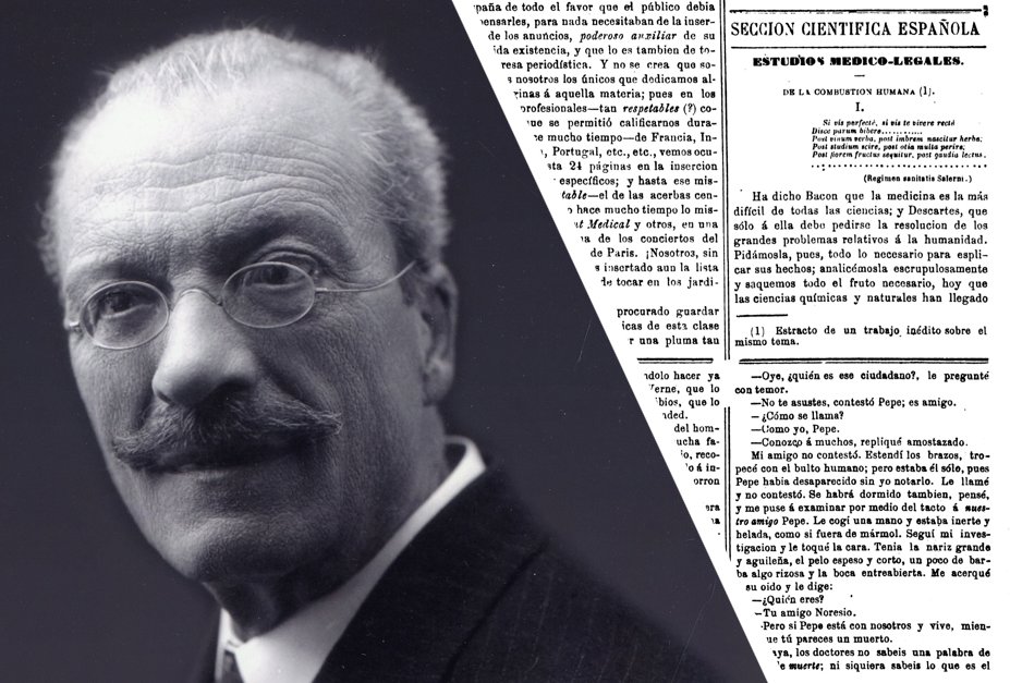 <a href="/schct/">SCHCT</a> Step back in time with us to 1876, when Dr. Vicente Peset y Cervera, a key figure in Spanish medicine, published an analysis of spontaneous human combustion from a medical-legal perspective. doi.org/10.3390/histor…
#HistoryOfMedicine #ForensicMedicine #history #HistoryOfScience