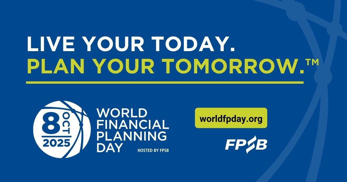 Be a champion of the profession and a partner in people’s dreams. 

Participate in World Financial Planning Day on 8 October to raise awareness of the value of financial planning.

Learn more at worldfpday.org

#CFP #financialplanning #WFPD2025 #IOSCOWIW2025