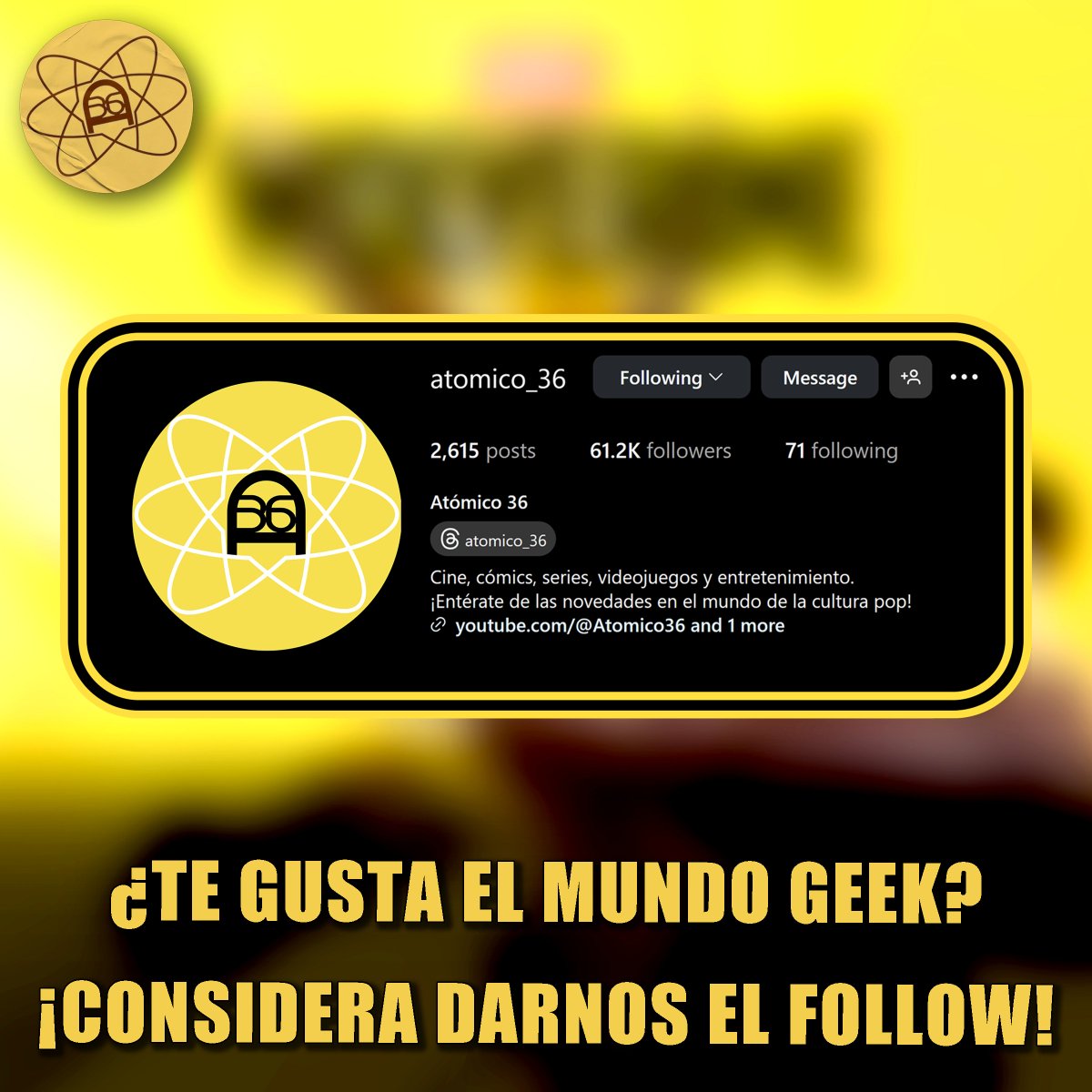 Atómico 36 tweet media