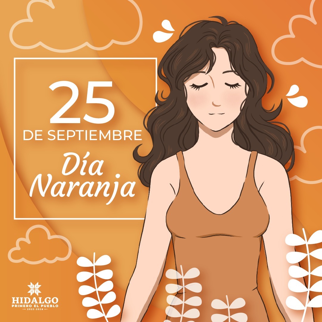 gobiernohidalgo's tweet image. Únete al #DíaNaranja para generar conciencia, prevenir y erradicar la violencia contra las niñas y mujeres.