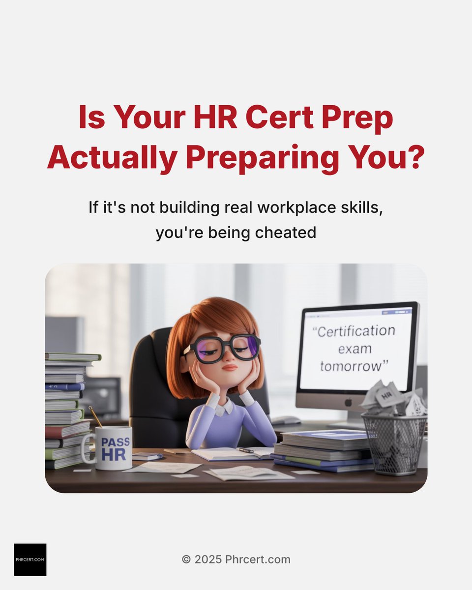 phrcert's tweet photo. Don’t just pass your HR certification—master skills that boost your career. At https://t.co/By1dSuX0Iz, we focus on real-world HR expertise that drives success beyond the exam. Ready to lead? Visit https://t.co/j2GXdoZERO today. https://t.co/f44DNxjH5W