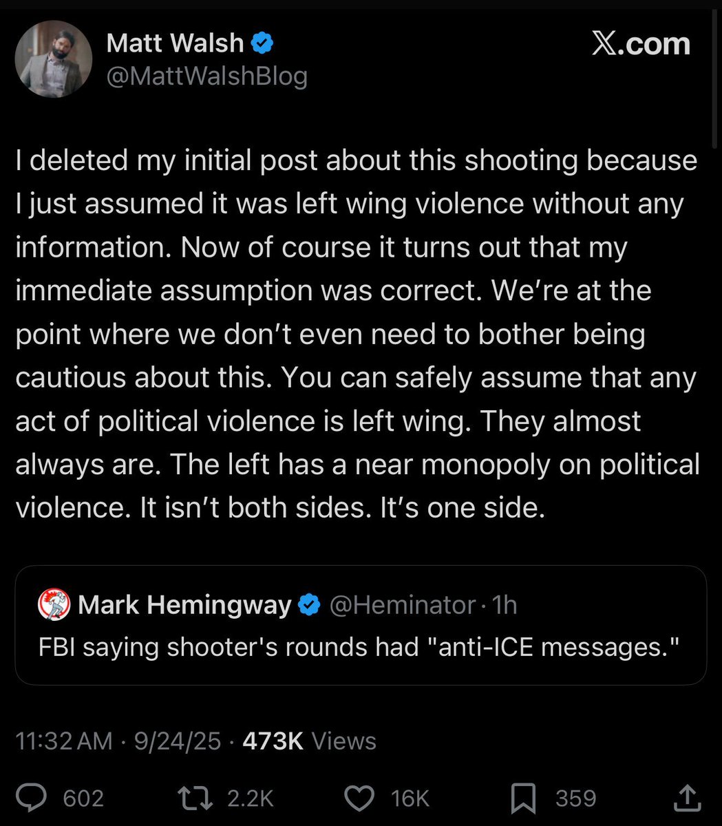Just a casual list of right-wing politically motivated violence in the United States over the last 25 years. 

· May 31, 2009 — Wichita, KS (1 killed): Assassination of abortion provider Dr. George Tiller by Scott Roeder, an anti-abortion extremist.

· Apr 4, 2009 — Pittsburgh,