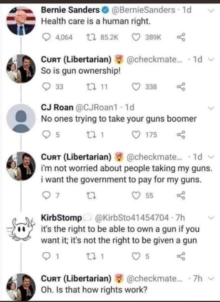 <a href="/LPNational/">Libertarian Party</a> That the second best social media exchange in history, after this one