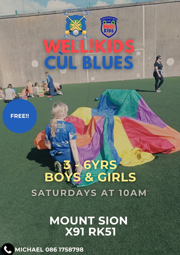 MountSionGAA's tweet photo. @wellkidsgaa Cùl Blues
Saturday at 10am https://t.co/6wRb3vLS3m