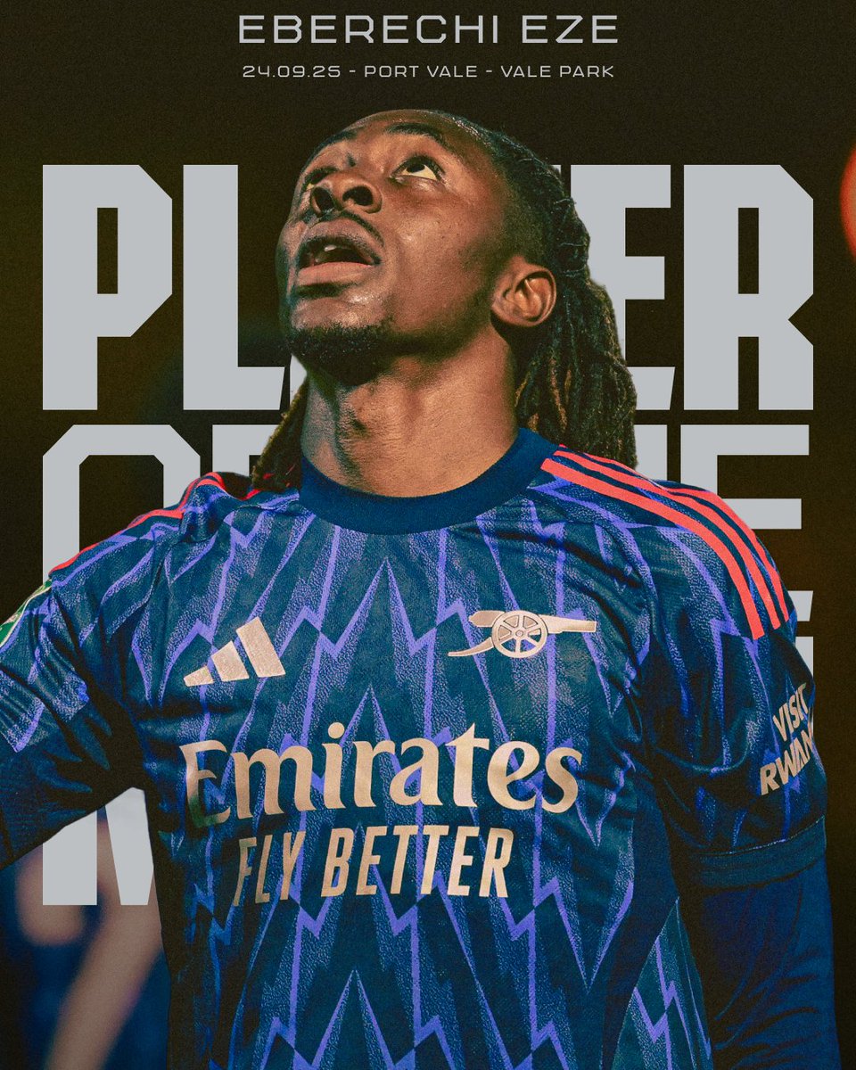 A night he won't forget 💙

Eberechi Eze is your Player of the Match 👏