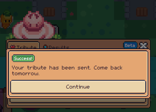 Just Sent my first Tribute on <a href="/0xSunflowerLand/">Sunflower Land</a> !
🤞Hope i get it right