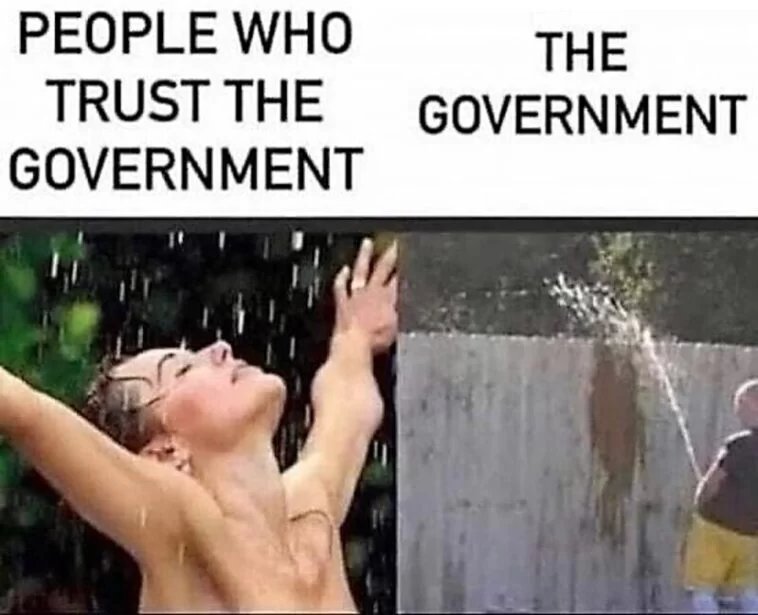 TeddyMoosevelt1's tweet photo. @VigilantFox No way. The government lies to us?!? https://t.co/KWdqk835GB